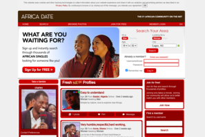 Africa Date Homepage Image